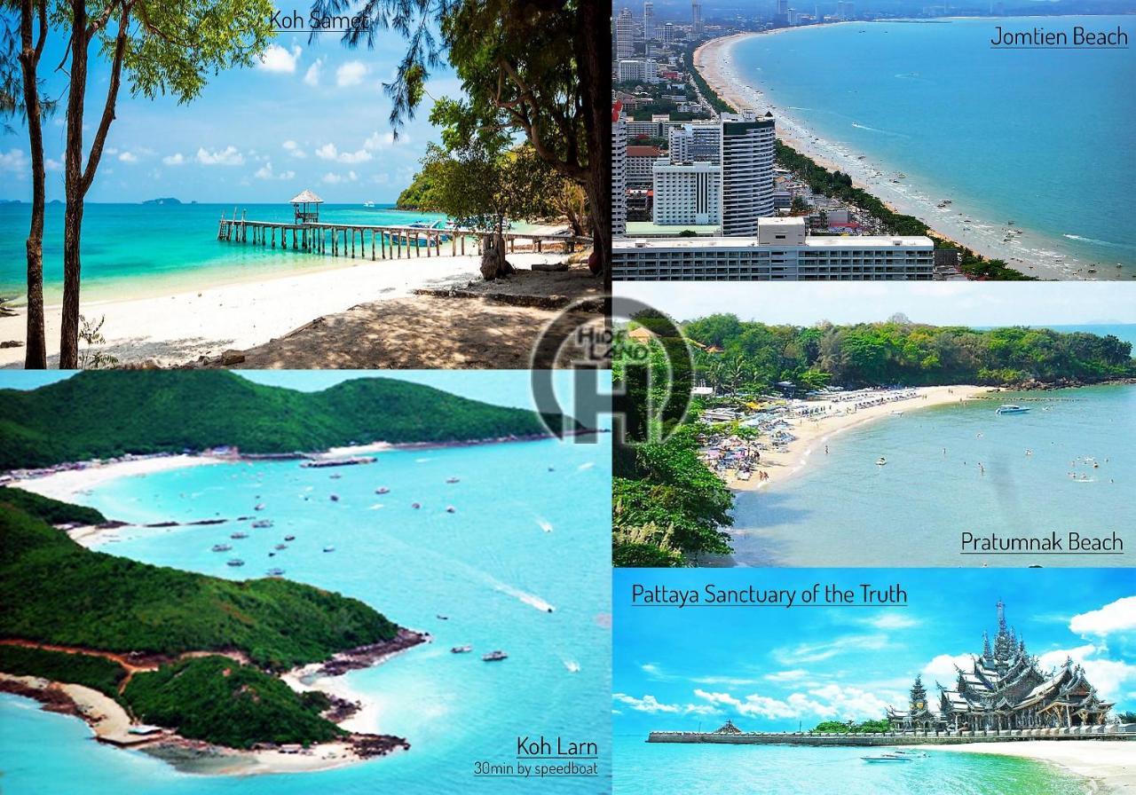 Hideland Luxury Pool Villa Pattaya Walking Street 5 Bedrooms エクステリア 写真